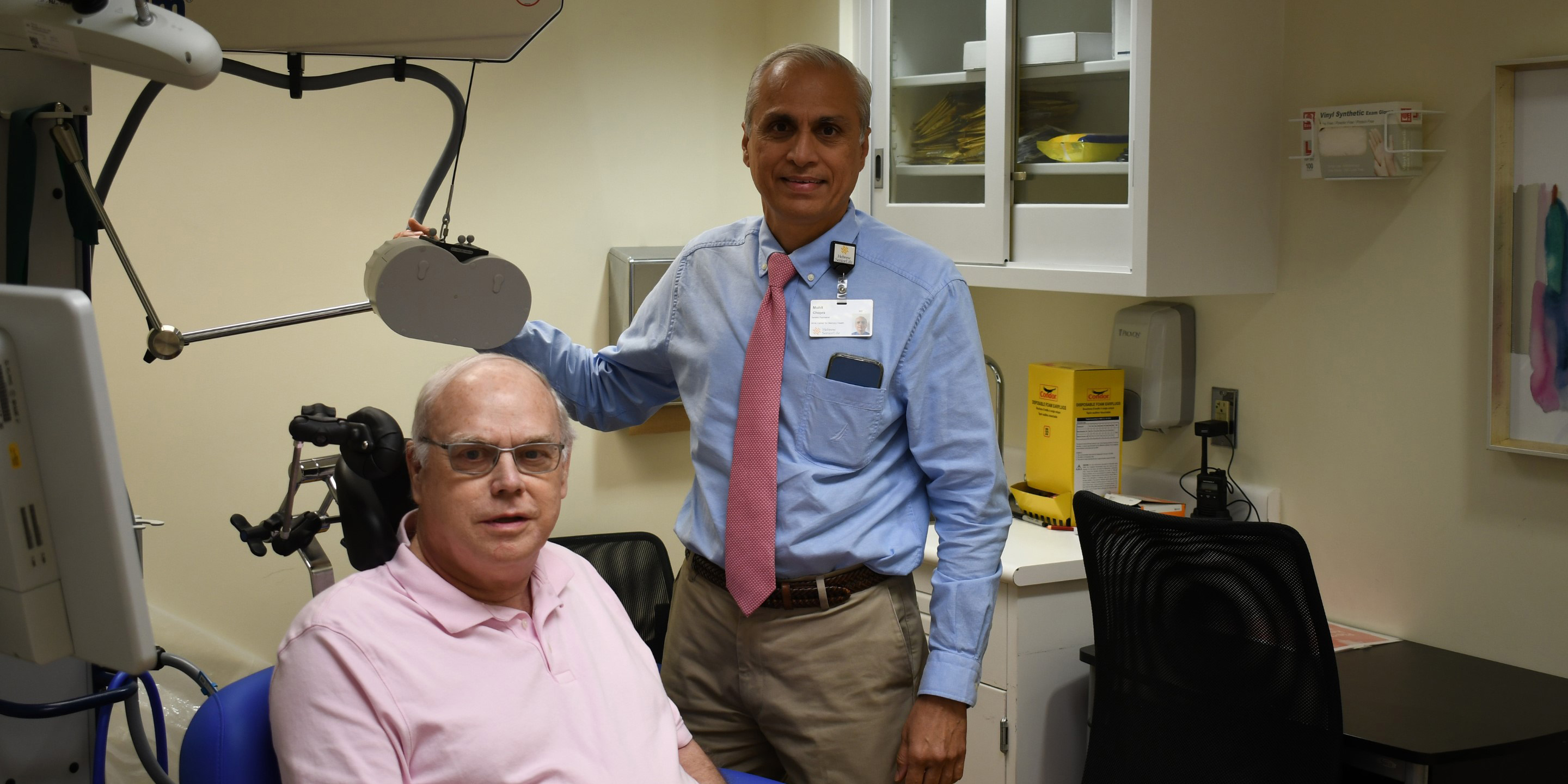 John Bengel with Dr. Chopra
