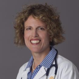 smiling woman Jennifer Rhodes-Kropf MD headshot