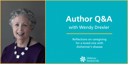 Headshot of Author Wendy Drexler next to info about her Q&A session