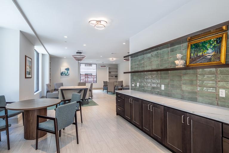 108 Centre St Lounge Area