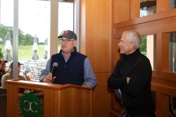 HSL President and CEO Lou Woolf Speaking at golf event