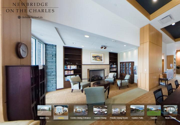 Take a virtual tour of Independent Living at NewBridge on the Charles.