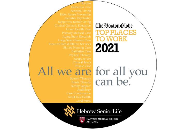 Hebrew SeniorLife Top Places to Work 2021