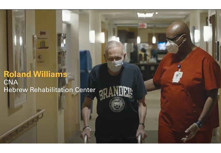 roland williams with patient