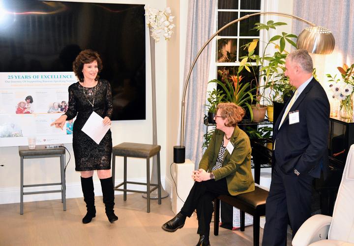 Alexandra D. at Luba's with Adam