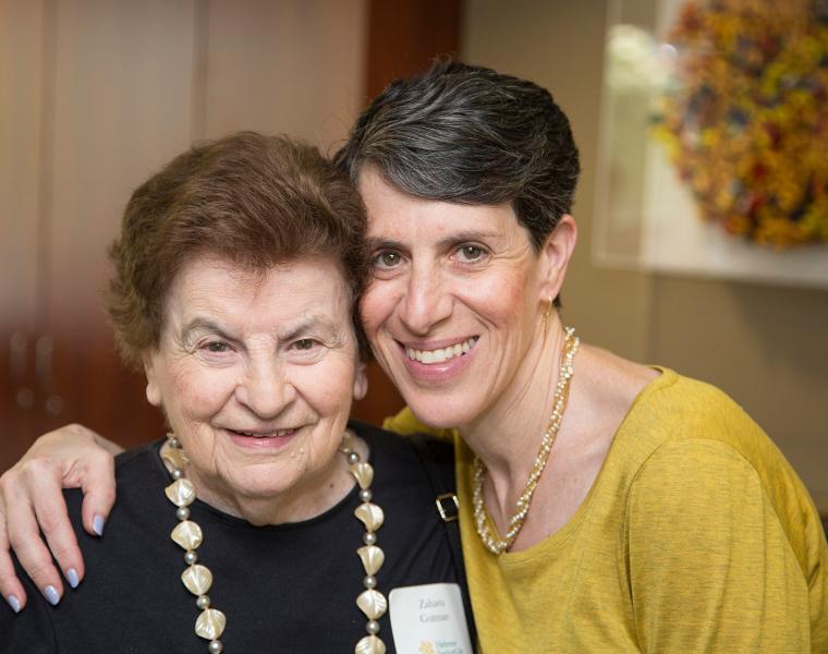 A social worker and resident at Center Communities of Brookline in Brookline, MA