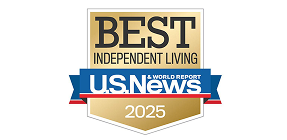Badge for Best Independent Living in 2025 from U.S.News & World Report
